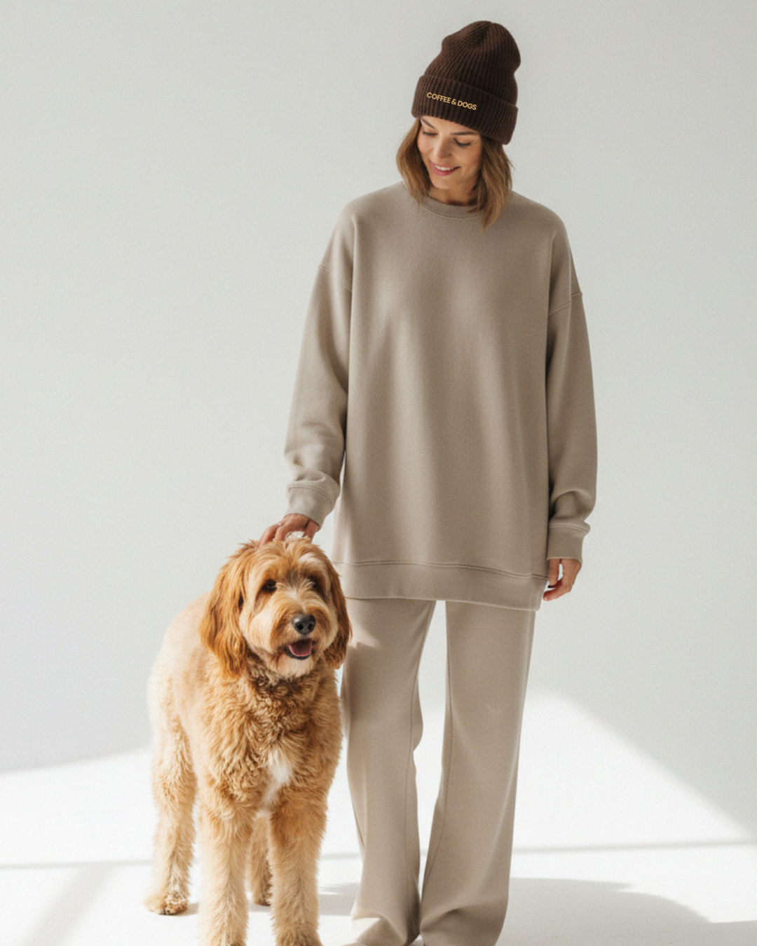 COFFEE & DOGS – Embroidered Beanie