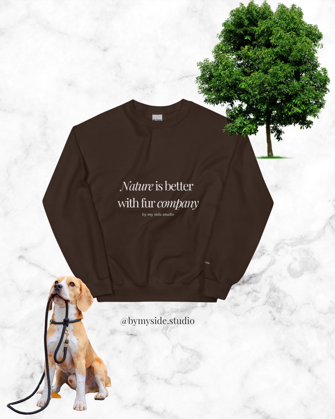 Nature is Better With Fur Company - Crewneck